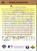 1993 Upper Deck Gold Hologram Frank Rodriguez