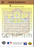 1993 Upper Deck Gold Hologram Frank Rodriguez #442