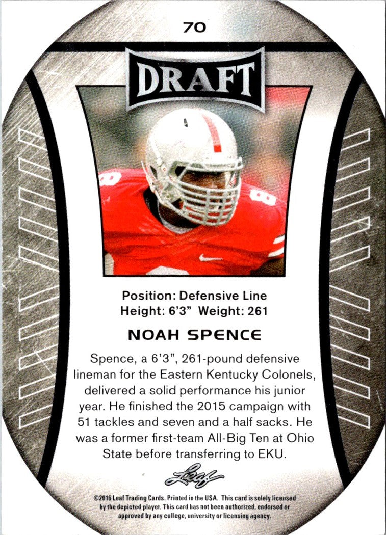 2016 Leaf Draft Noah Spence