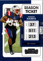 2021 Panini Contenders Damien Harris #69