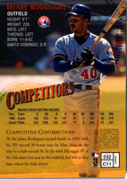 1997 Finest Henry Rodriguez #232