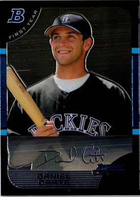 2005 Bowman Draft Picks & Prospects Daniel Carte #BDP120 Rookie