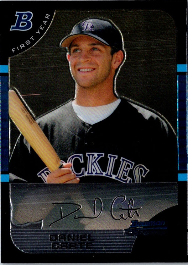 2005 Bowman Draft Picks & Prospects Daniel Carte #BDP120 Rookie