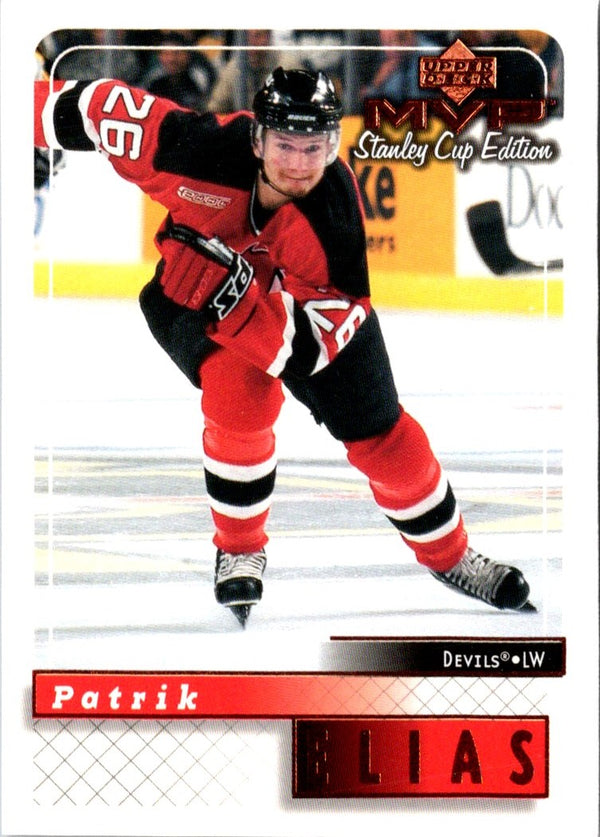 1999 Upper Deck MVP Stanley Cup Patrik Elias #108