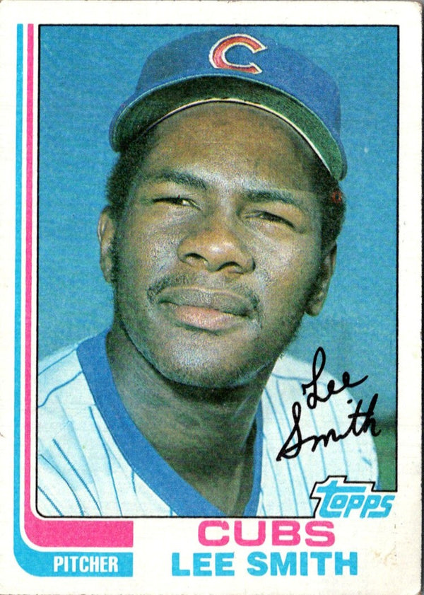 1982 Topps Lee Smith #452 Rookie