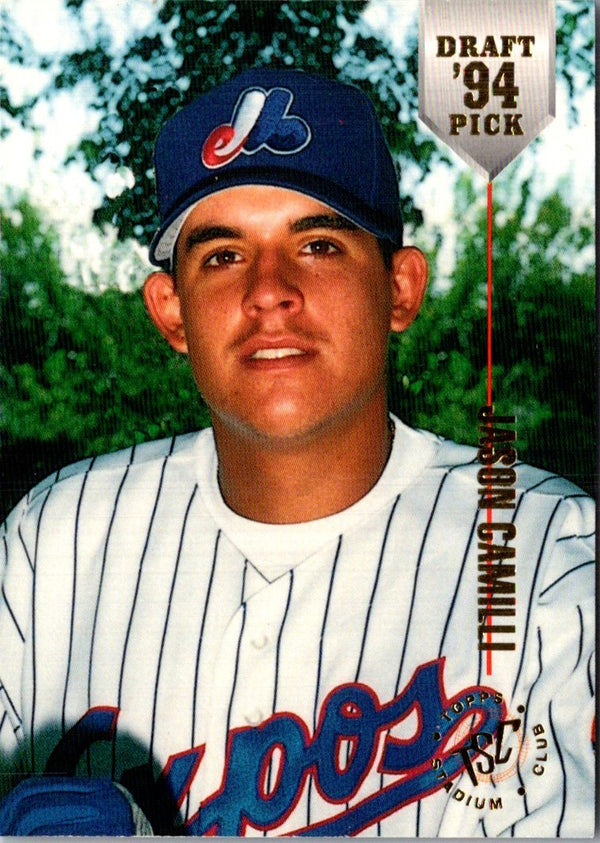 1994 Stadium Club Draft Picks Jason Camilli #27