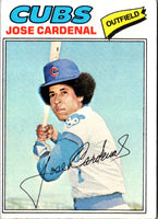 1977 Topps Jose Cardenal #610