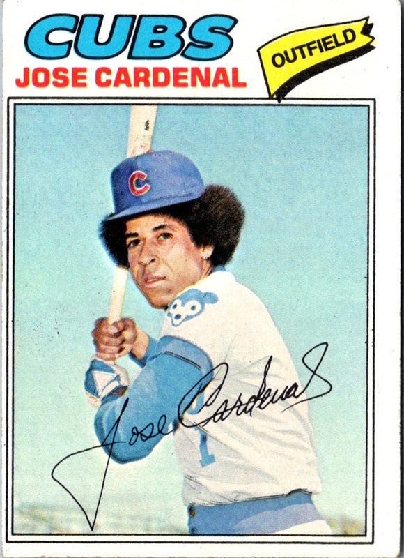 1977 Topps Jose Cardenal #610