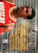 1994 Fleer NBA Award Winners Hakeem Olajuwon