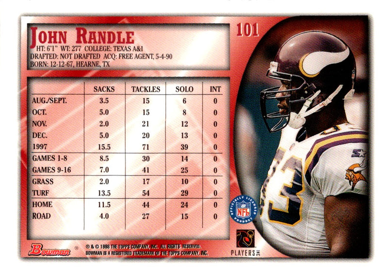 1998 Bowman John Randle