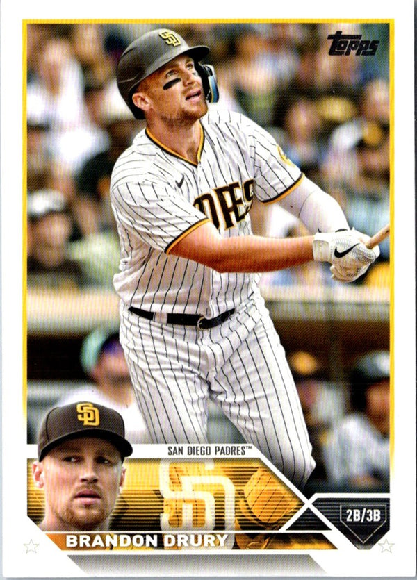 2023 Topps 1st Edition Gold Foil Brandon Drury #14