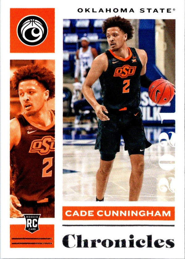 2021 Panini Contenders Optic Lottery Ticket Red Cracked Ice Cade Cunningham #1