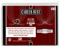 2005 Donruss Elite Career Best Red Torry Holt #CB-46 0590/1000