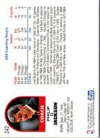 1992 Hoops Phil Jackson #242