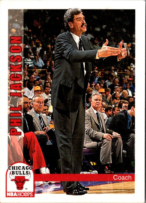 1992 Hoops Phil Jackson #242