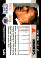 1990 Pro Set Howie Long #545