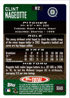 2002 Topps Total Clint Nageotte #82 Rookie