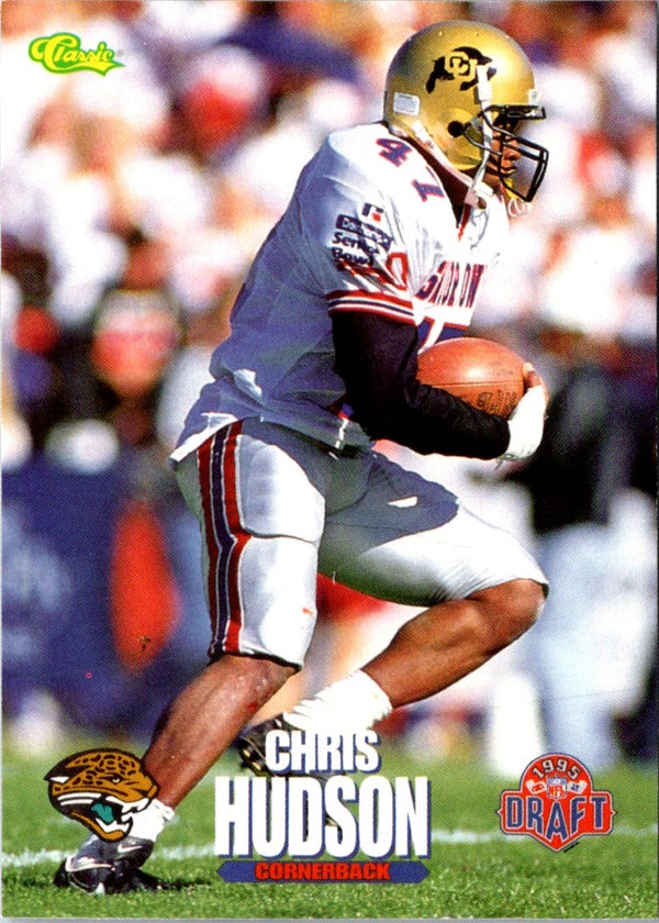 1995 Classic NFL Rookies Chris Hudson #51