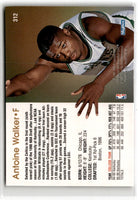 1996 Hoops Antoine Walker #312 Rookie