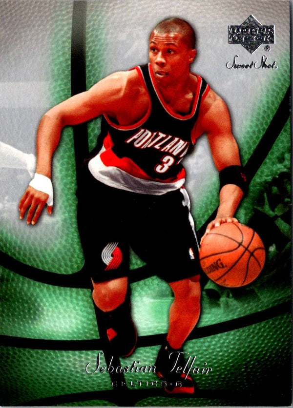 2006 Upper Deck Sweet Shot Sebastian Telfair #72