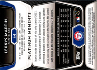 2012 Bowman Platinum Leonys Martin #44 Rookie