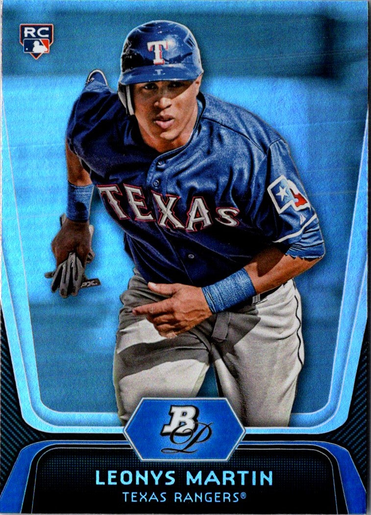 2012 Bowman Platinum Leonys Martin