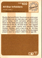 1983 Fleer Robin Yount/Buddy Bell #632