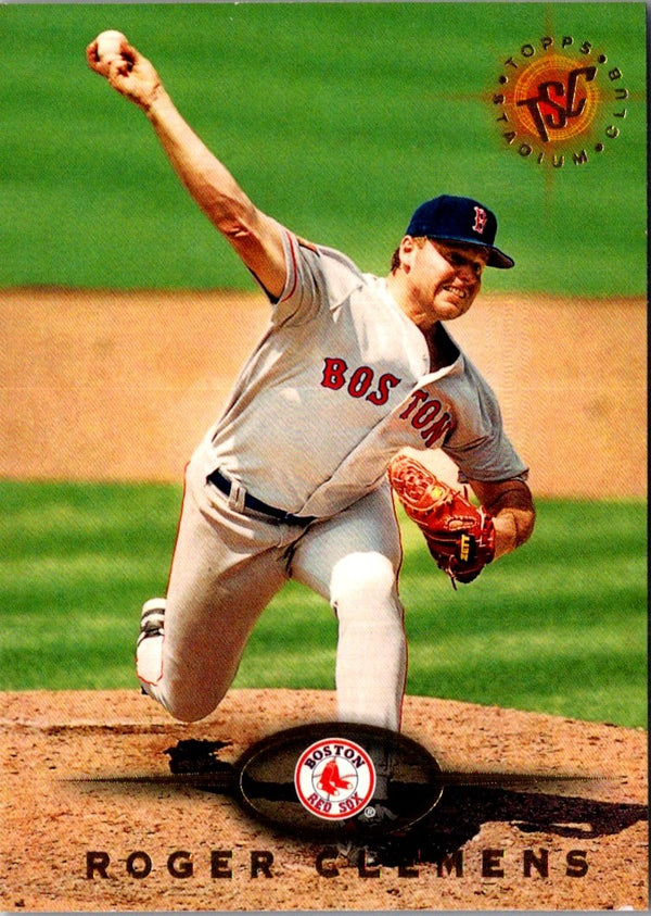 1995 Topps Stadium Club First Day Issue Roger Clemens #10