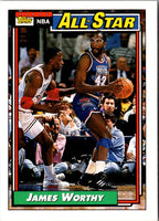 1992 Topps Gold James Worthy #108