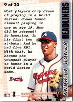 1997 Fleer Headliners Andruw Jones #9