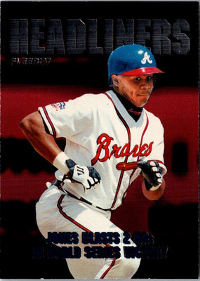 1997 Fleer Headliners Andruw Jones #9