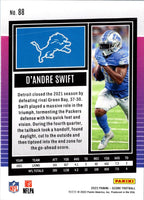 2022 Score D'Andre Swift #88