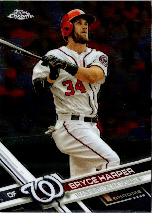 2017 Topps Chrome Bryce Harper #48