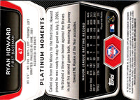 2012 Bowman Platinum Ryan Howard #47