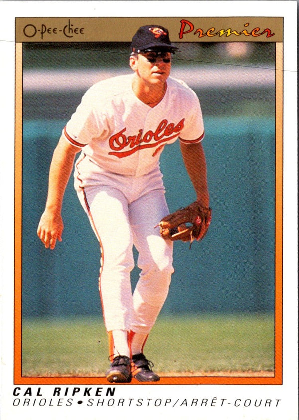 1991 O-Pee-Chee Premier Cal Ripken Jr. #100