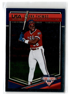2018 Panini Stars & Stripes Longevity Frank Thomas #98
