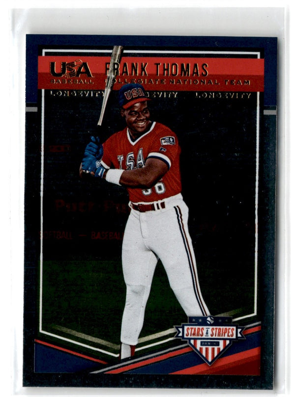 2018 Panini Stars & Stripes Longevity Frank Thomas #98