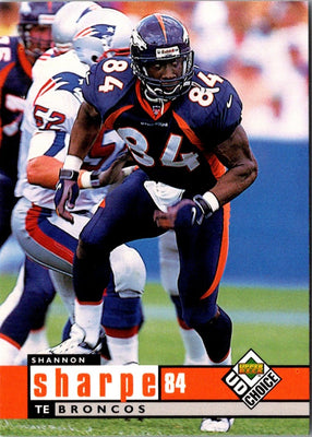 1998 UD Choice Shannon Sharpe #57
