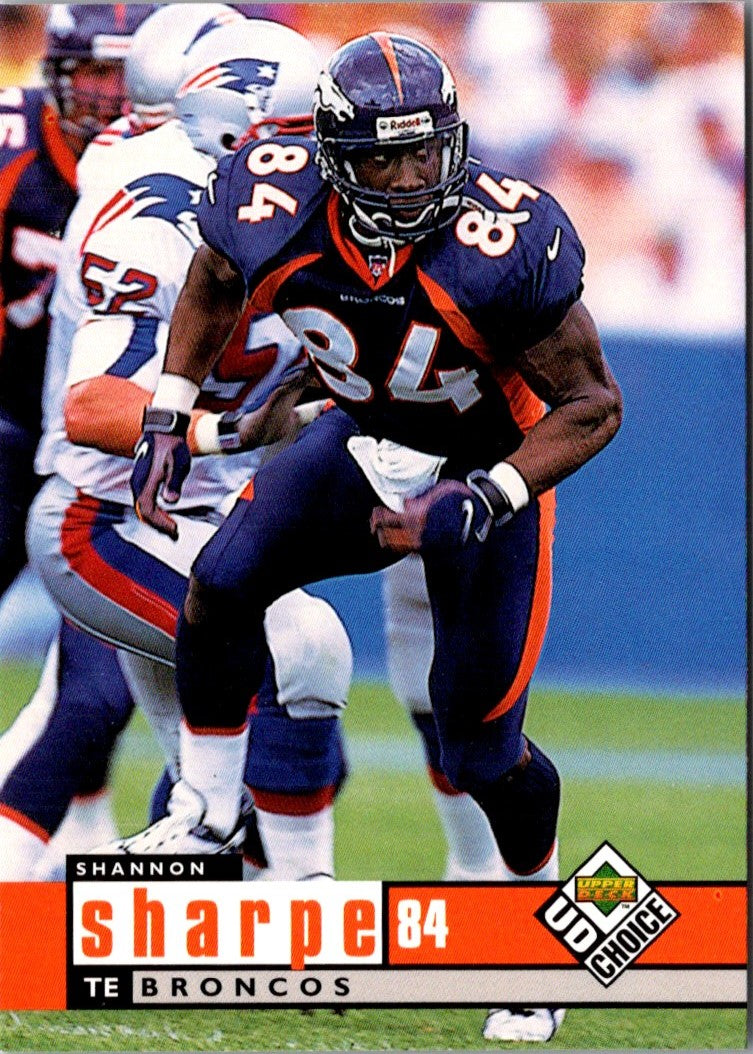 1998 UD Choice Shannon Sharpe