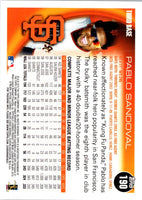 2010 Topps Vintage Cardstock Pablo Sandoval #190