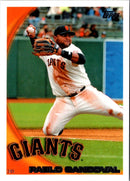 2010 Topps Vintage Cardstock Pablo Sandoval