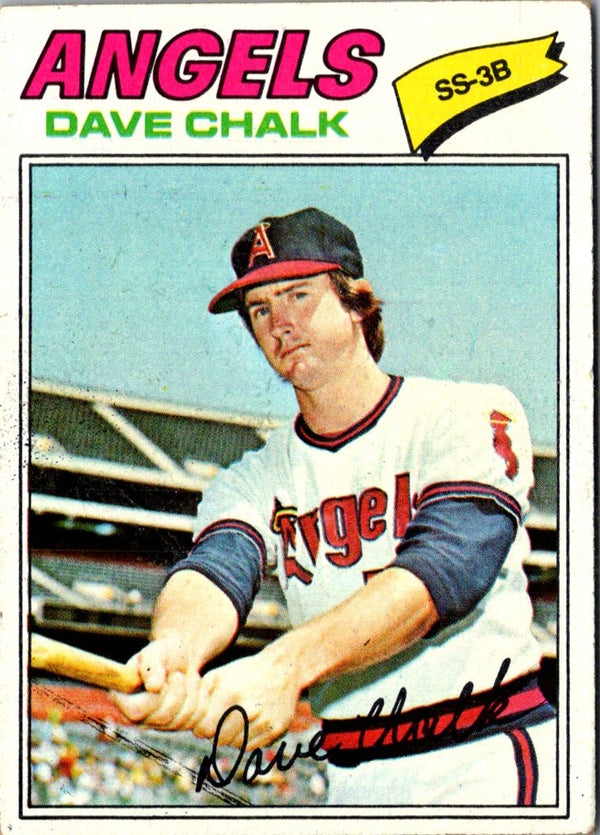 1977 Topps Dave Chalk #315