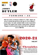 2021 Panini Black Jimmy Butler