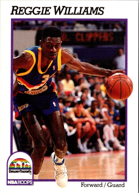1991 Hoops Reggie Williams #56