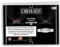 2005 Donruss Elite Career Best Black Drew Bledsoe #CB-17 215/250