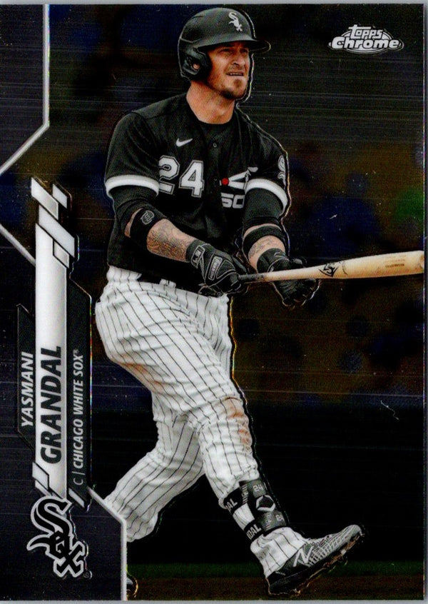 2019 Topps Chrome Yasmani Grandal #228