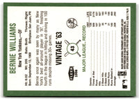 1998 Fleer Tradition Vintage Bernie Williams #43