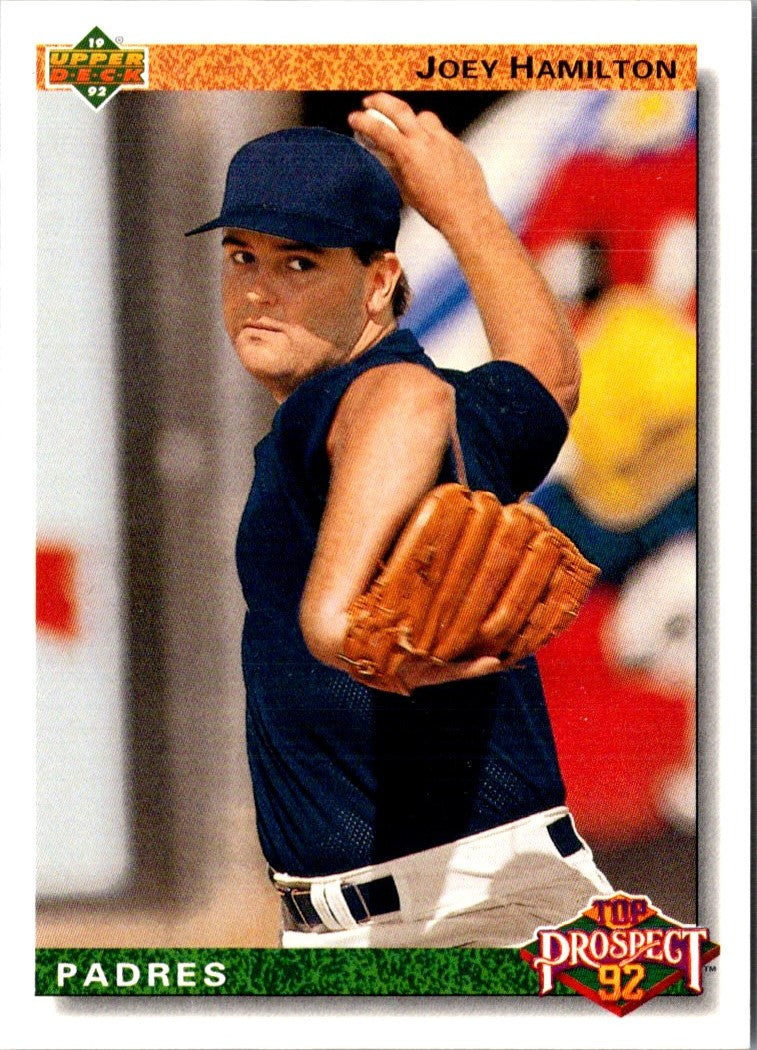 1992 Upper Deck Gold Hologram Joey Hamilton