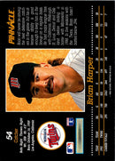 1993 Pinnacle Brian Harper