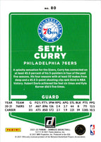 2021 Donruss Seth Curry #80